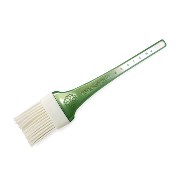 nanokeratin system green hair Treat Silicone Brush