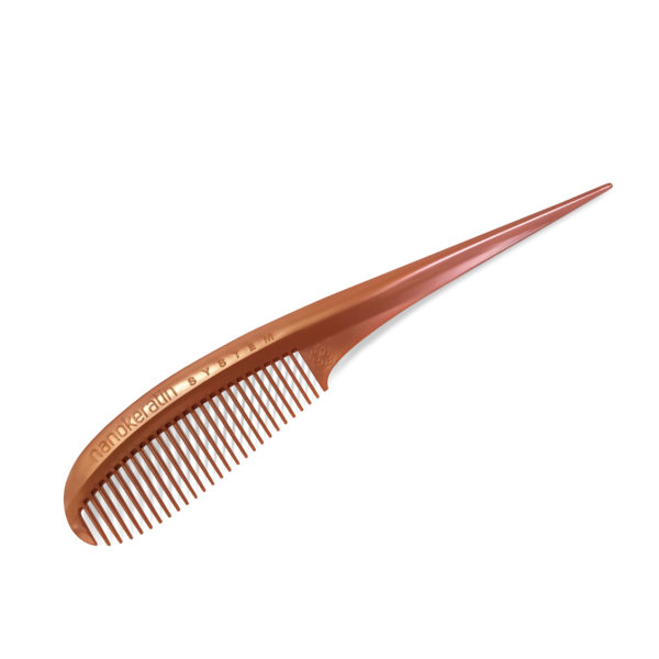 nanokeratin system peach hair Treat comb