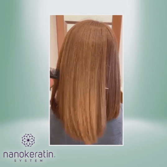 Smoothing and restoration of damaged dyed hair without formaldehyde