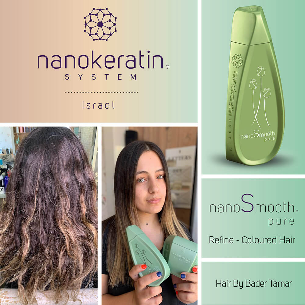 hair smoothing treatment for hair with color