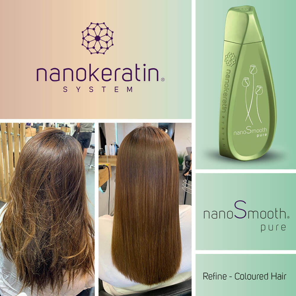 nanoSmooth pure - Nanokeratin system Hair Smoothing