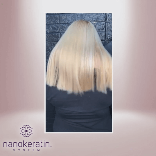 For Blonde Hair - Nanokeratin system
