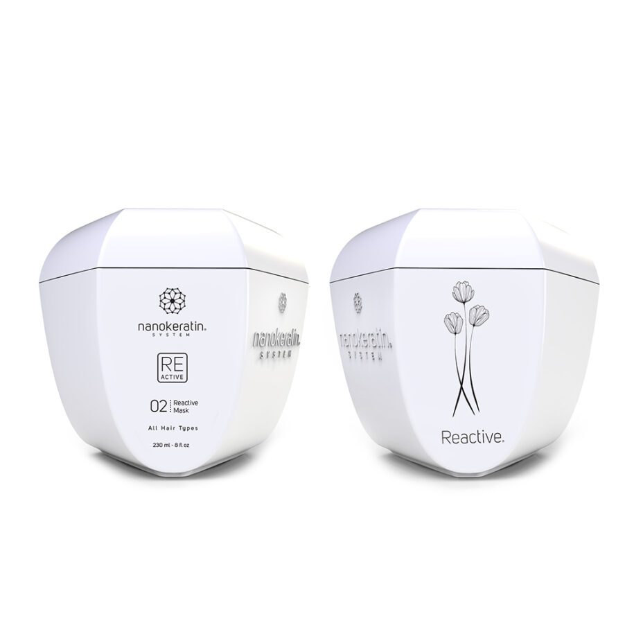 Hair smoothing for all hair types - Reactive Mask - Nanokeratin system
